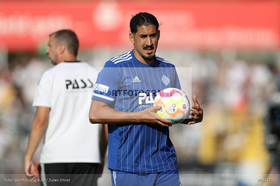 Hamza Boutakhrit, Stadion am Schönbusch, Aschaffenburg, 05.07.2022, DFL, BFV, sport, action, Fussball, Juli 2022, Saison 2022/2023, Bundesliga, Regionalliga Bayern, Testspiel, Landesfreundschaftsspiele, SGE, SVA, Eintracht Frankfurt, SV Viktoria Aschaffenburg - Bild-ID: 2333719 Hamza Boutakhrit, Stadion am Schönbusch, Aschaffenburg, 05.07.2022, DFL, BFV, sport, action, Fussball, Juli 2022, Saison 2022/2023, Bundesliga, Regionalliga Bayern, Testspiel, Landesfreundschaftsspiele, SGE, SVA, Eintracht Frankfurt, SV Viktoria Aschaffenburg - Bild-ID: 2333719