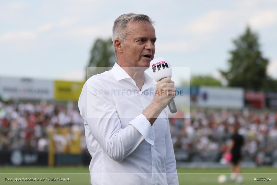 Manfred Fleckenstein, Stadion am Schönbusch, Aschaffenburg, 05.07.2022, DFL, BFV, sport, action, Fussball, Juli 2022, Saison 2022/2023, Bundesliga, Regionalliga Bayern, Testspiel, Landesfreundschaftsspiele, SGE, SVA, Eintracht Frankfurt, SV Viktoria Aschaffenburg - Bild-ID: 2333724 Manfred Fleckenstein, Stadion am Schönbusch, Aschaffenburg, 05.07.2022, DFL, BFV, sport, action, Fussball, Juli 2022, Saison 2022/2023, Bundesliga, Regionalliga Bayern, Testspiel, Landesfreundschaftsspiele, SGE, SVA, Eintracht Frankfurt, SV Viktoria Aschaffenburg - Bild-ID: 2333724