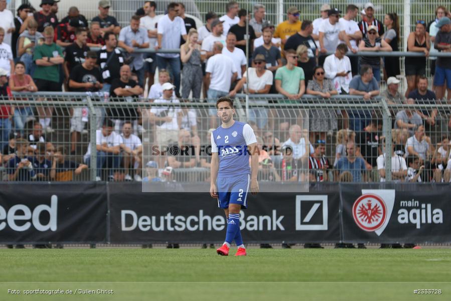 Silas Tom Zehnder, Stadion am Schönbusch, Aschaffenburg, 05.07.2022, DFL, BFV, sport, action, Fussball, Juli 2022, Saison 2022/2023, Bundesliga, Regionalliga Bayern, Testspiel, Landesfreundschaftsspiele, SGE, SVA, Eintracht Frankfurt, SV Viktoria Aschaffenburg - Bild-ID: 2333728 Silas Tom Zehnder, Stadion am Schönbusch, Aschaffenburg, 05.07.2022, DFL, BFV, sport, action, Fussball, Juli 2022, Saison 2022/2023, Bundesliga, Regionalliga Bayern, Testspiel, Landesfreundschaftsspiele, SGE, SVA, Eintracht Frankfurt, SV Viktoria Aschaffenburg - Bild-ID: 2333728