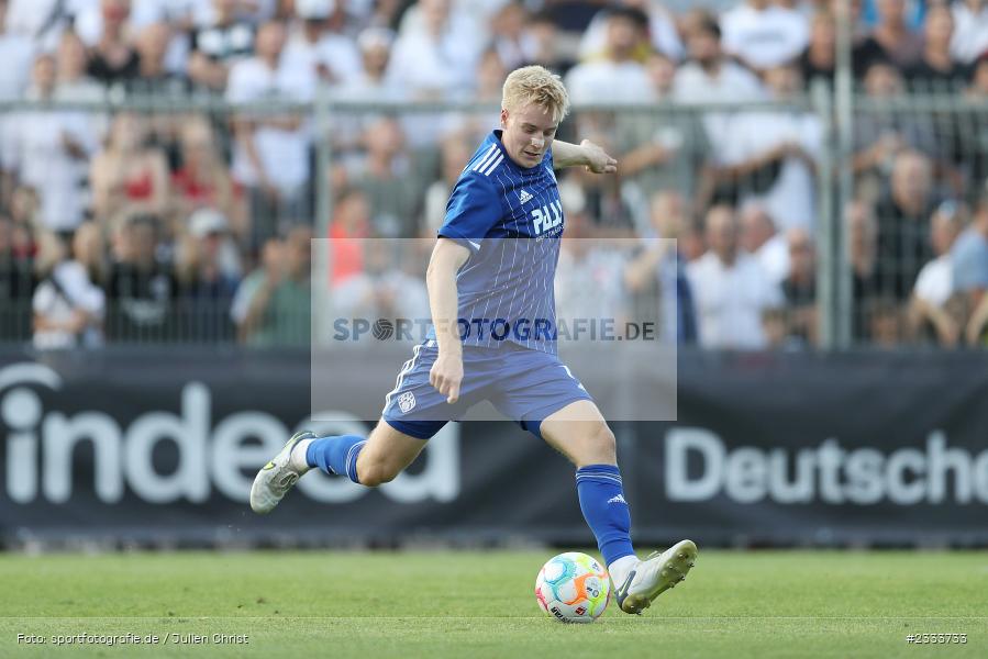 Jan Stein, Stadion am Schönbusch, Aschaffenburg, 05.07.2022, DFL, BFV, sport, action, Fussball, Juli 2022, Saison 2022/2023, Bundesliga, Regionalliga Bayern, Testspiel, Landesfreundschaftsspiele, SGE, SVA, Eintracht Frankfurt, SV Viktoria Aschaffenburg - Bild-ID: 2333733 Jan Stein, Stadion am Schönbusch, Aschaffenburg, 05.07.2022, DFL, BFV, sport, action, Fussball, Juli 2022, Saison 2022/2023, Bundesliga, Regionalliga Bayern, Testspiel, Landesfreundschaftsspiele, SGE, SVA, Eintracht Frankfurt, SV Viktoria Aschaffenburg - Bild-ID: 2333733