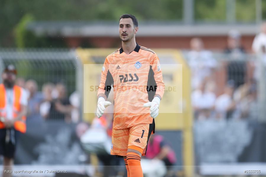 Ricardo Döbert, Stadion am Schönbusch, Aschaffenburg, 05.07.2022, DFL, BFV, sport, action, Fussball, Juli 2022, Saison 2022/2023, Bundesliga, Regionalliga Bayern, Testspiel, Landesfreundschaftsspiele, SGE, SVA, Eintracht Frankfurt, SV Viktoria Aschaffenburg - Bild-ID: 2333735 Ricardo Döbert, Stadion am Schönbusch, Aschaffenburg, 05.07.2022, DFL, BFV, sport, action, Fussball, Juli 2022, Saison 2022/2023, Bundesliga, Regionalliga Bayern, Testspiel, Landesfreundschaftsspiele, SGE, SVA, Eintracht Frankfurt, SV Viktoria Aschaffenburg - Bild-ID: 2333735