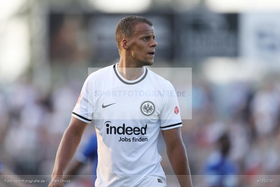 Timothy Chandler, Stadion am Schönbusch, Aschaffenburg, 05.07.2022, DFL, BFV, sport, action, Fussball, Juli 2022, Saison 2022/2023, Bundesliga, Regionalliga Bayern, Testspiel, Landesfreundschaftsspiele, SGE, SVA, Eintracht Frankfurt, SV Viktoria Aschaffenburg - Bild-ID: 2333737 Timothy Chandler, Stadion am Schönbusch, Aschaffenburg, 05.07.2022, DFL, BFV, sport, action, Fussball, Juli 2022, Saison 2022/2023, Bundesliga, Regionalliga Bayern, Testspiel, Landesfreundschaftsspiele, SGE, SVA, Eintracht Frankfurt, SV Viktoria Aschaffenburg - Bild-ID: 2333737