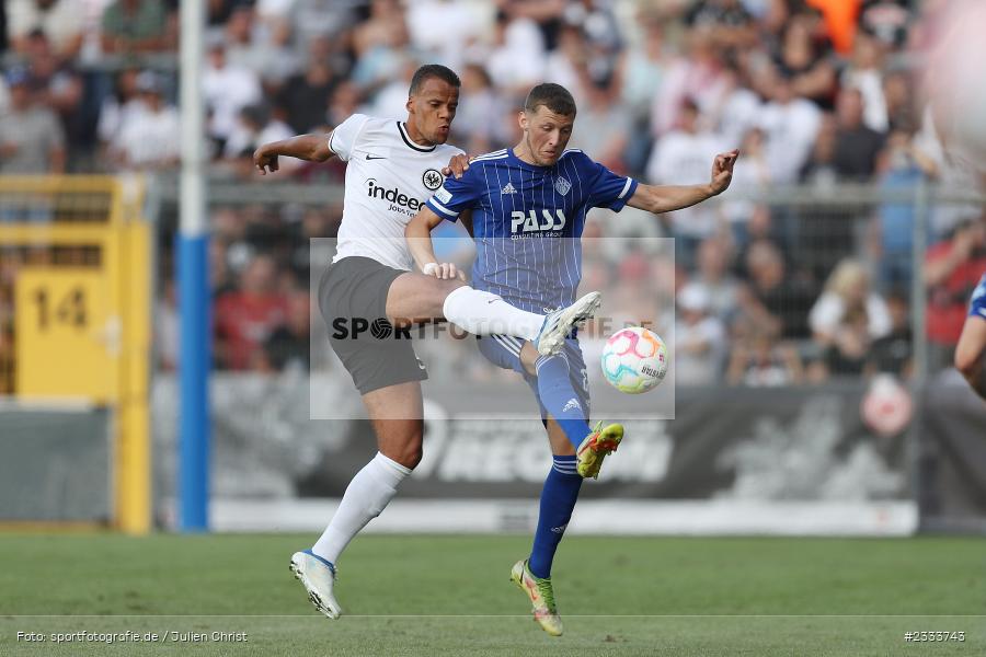Timothy Chandler, Stadion am Schönbusch, Aschaffenburg, 05.07.2022, DFL, BFV, sport, action, Fussball, Juli 2022, Saison 2022/2023, Bundesliga, Regionalliga Bayern, Testspiel, Landesfreundschaftsspiele, SGE, SVA, Eintracht Frankfurt, SV Viktoria Aschaffenburg - Bild-ID: 2333743 Timothy Chandler, Stadion am Schönbusch, Aschaffenburg, 05.07.2022, DFL, BFV, sport, action, Fussball, Juli 2022, Saison 2022/2023, Bundesliga, Regionalliga Bayern, Testspiel, Landesfreundschaftsspiele, SGE, SVA, Eintracht Frankfurt, SV Viktoria Aschaffenburg - Bild-ID: 2333743