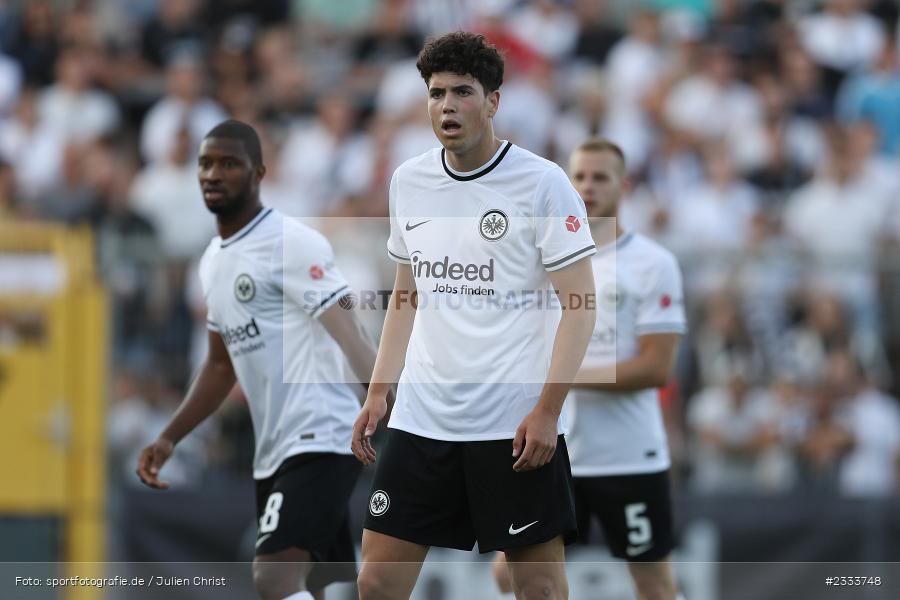 Nacho, Ignacio Ferri Julia, Stadion am Schönbusch, Aschaffenburg, 05.07.2022, DFL, BFV, sport, action, Fussball, Juli 2022, Saison 2022/2023, Bundesliga, Regionalliga Bayern, Testspiel, Landesfreundschaftsspiele, SGE, SVA, Eintracht Frankfurt, SV Viktoria Aschaffenburg - Bild-ID: 2333748 Nacho, Ignacio Ferri Julia, Stadion am Schönbusch, Aschaffenburg, 05.07.2022, DFL, BFV, sport, action, Fussball, Juli 2022, Saison 2022/2023, Bundesliga, Regionalliga Bayern, Testspiel, Landesfreundschaftsspiele, SGE, SVA, Eintracht Frankfurt, SV Viktoria Aschaffenburg - Bild-ID: 2333748