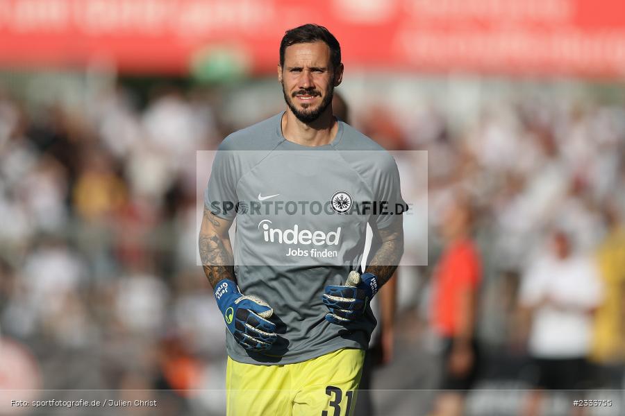 Jens Grahl, Stadion am Schönbusch, Aschaffenburg, 05.07.2022, DFL, BFV, sport, action, Fussball, Juli 2022, Saison 2022/2023, Bundesliga, Regionalliga Bayern, Testspiel, Landesfreundschaftsspiele, SGE, SVA, Eintracht Frankfurt, SV Viktoria Aschaffenburg - Bild-ID: 2333755 Jens Grahl, Stadion am Schönbusch, Aschaffenburg, 05.07.2022, DFL, BFV, sport, action, Fussball, Juli 2022, Saison 2022/2023, Bundesliga, Regionalliga Bayern, Testspiel, Landesfreundschaftsspiele, SGE, SVA, Eintracht Frankfurt, SV Viktoria Aschaffenburg - Bild-ID: 2333755