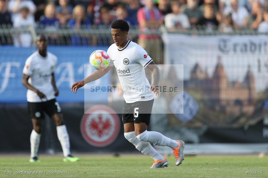 Tuta, Stadion am Schönbusch, Aschaffenburg, 05.07.2022, DFL, BFV, sport, action, Fussball, Juli 2022, Saison 2022/2023, Bundesliga, Regionalliga Bayern, Testspiel, Landesfreundschaftsspiele, SGE, SVA, Eintracht Frankfurt, SV Viktoria Aschaffenburg - Bild-ID: 2333759 Tuta, Stadion am Schönbusch, Aschaffenburg, 05.07.2022, DFL, BFV, sport, action, Fussball, Juli 2022, Saison 2022/2023, Bundesliga, Regionalliga Bayern, Testspiel, Landesfreundschaftsspiele, SGE, SVA, Eintracht Frankfurt, SV Viktoria Aschaffenburg - Bild-ID: 2333759