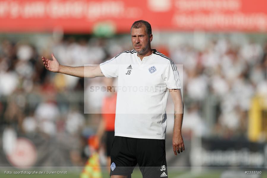Jochen Seitz, Stadion am Schönbusch, Aschaffenburg, 05.07.2022, DFL, BFV, sport, action, Fussball, Juli 2022, Saison 2022/2023, Bundesliga, Regionalliga Bayern, Testspiel, Landesfreundschaftsspiele, SGE, SVA, Eintracht Frankfurt, SV Viktoria Aschaffenburg - Bild-ID: 2333760 Jochen Seitz, Stadion am Schönbusch, Aschaffenburg, 05.07.2022, DFL, BFV, sport, action, Fussball, Juli 2022, Saison 2022/2023, Bundesliga, Regionalliga Bayern, Testspiel, Landesfreundschaftsspiele, SGE, SVA, Eintracht Frankfurt, SV Viktoria Aschaffenburg - Bild-ID: 2333760