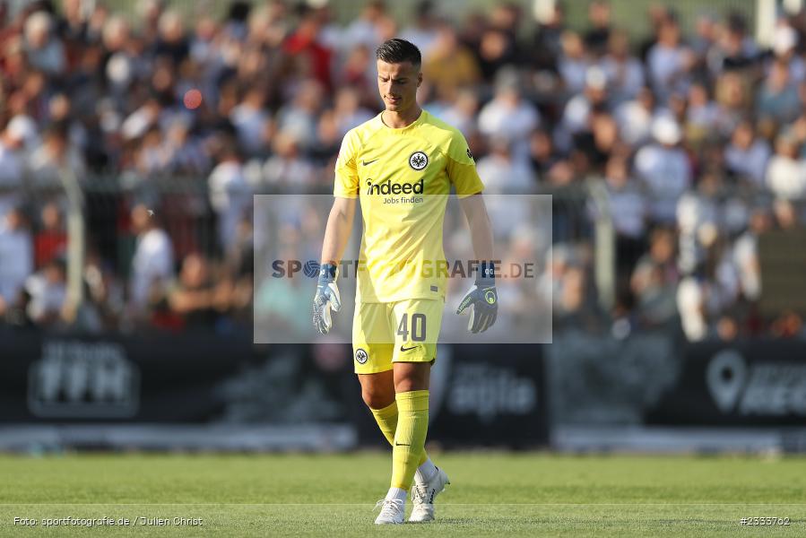 Diant Ramaj, Stadion am Schönbusch, Aschaffenburg, 05.07.2022, DFL, BFV, sport, action, Fussball, Juli 2022, Saison 2022/2023, Bundesliga, Regionalliga Bayern, Testspiel, Landesfreundschaftsspiele, SGE, SVA, Eintracht Frankfurt, SV Viktoria Aschaffenburg - Bild-ID: 2333762 Diant Ramaj, Stadion am Schönbusch, Aschaffenburg, 05.07.2022, DFL, BFV, sport, action, Fussball, Juli 2022, Saison 2022/2023, Bundesliga, Regionalliga Bayern, Testspiel, Landesfreundschaftsspiele, SGE, SVA, Eintracht Frankfurt, SV Viktoria Aschaffenburg - Bild-ID: 2333762