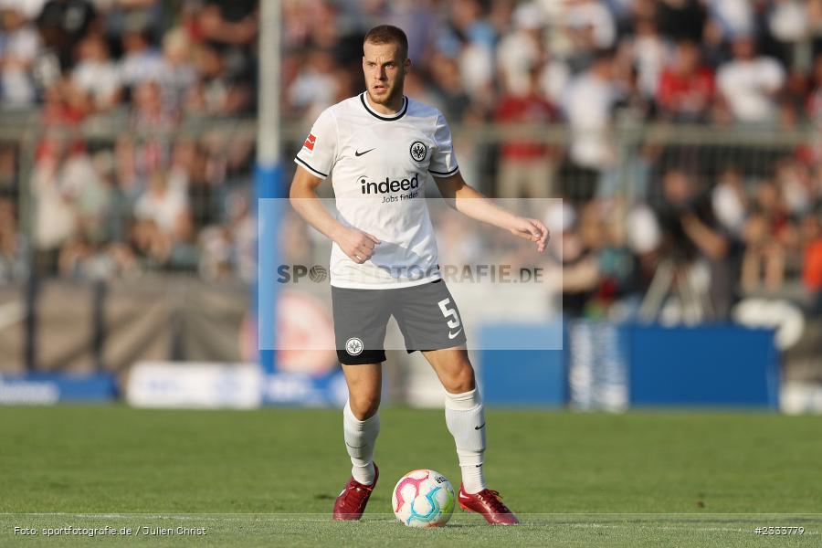 Hrvoje Smolčić, Stadion am Schönbusch, Aschaffenburg, 05.07.2022, DFL, BFV, sport, action, Fussball, Juli 2022, Saison 2022/2023, Bundesliga, Regionalliga Bayern, Testspiel, Landesfreundschaftsspiele, SGE, SVA, Eintracht Frankfurt, SV Viktoria Aschaffenburg - Bild-ID: 2333779 Hrvoje Smolčić, Stadion am Schönbusch, Aschaffenburg, 05.07.2022, DFL, BFV, sport, action, Fussball, Juli 2022, Saison 2022/2023, Bundesliga, Regionalliga Bayern, Testspiel, Landesfreundschaftsspiele, SGE, SVA, Eintracht Frankfurt, SV Viktoria Aschaffenburg - Bild-ID: 2333779