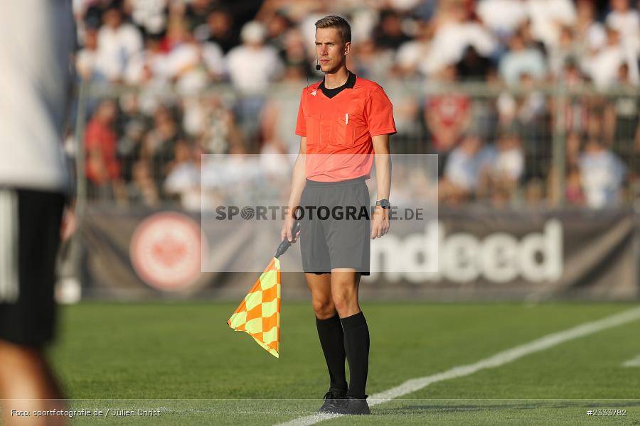Hannes Hemrich, Stadion am Schönbusch, Aschaffenburg, 05.07.2022, DFL, BFV, sport, action, Fussball, Juli 2022, Saison 2022/2023, Bundesliga, Regionalliga Bayern, Testspiel, Landesfreundschaftsspiele, SGE, SVA, Eintracht Frankfurt, SV Viktoria Aschaffenburg - Bild-ID: 2333782 Hannes Hemrich, Stadion am Schönbusch, Aschaffenburg, 05.07.2022, DFL, BFV, sport, action, Fussball, Juli 2022, Saison 2022/2023, Bundesliga, Regionalliga Bayern, Testspiel, Landesfreundschaftsspiele, SGE, SVA, Eintracht Frankfurt, SV Viktoria Aschaffenburg - Bild-ID: 2333782