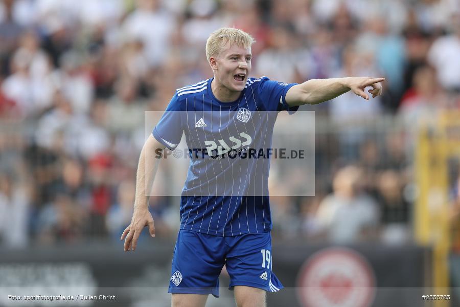 Jan Stein, Stadion am Schönbusch, Aschaffenburg, 05.07.2022, DFL, BFV, sport, action, Fussball, Juli 2022, Saison 2022/2023, Bundesliga, Regionalliga Bayern, Testspiel, Landesfreundschaftsspiele, SGE, SVA, Eintracht Frankfurt, SV Viktoria Aschaffenburg - Bild-ID: 2333783 Jan Stein, Stadion am Schönbusch, Aschaffenburg, 05.07.2022, DFL, BFV, sport, action, Fussball, Juli 2022, Saison 2022/2023, Bundesliga, Regionalliga Bayern, Testspiel, Landesfreundschaftsspiele, SGE, SVA, Eintracht Frankfurt, SV Viktoria Aschaffenburg - Bild-ID: 2333783
