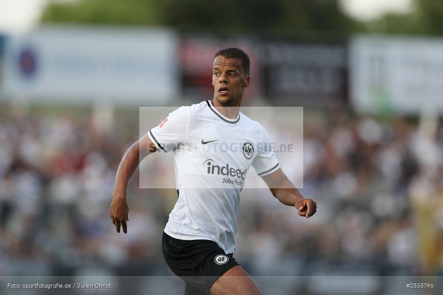 Timothy Chandler, Stadion am Schönbusch, Aschaffenburg, 05.07.2022, DFL, BFV, sport, action, Fussball, Juli 2022, Saison 2022/2023, Bundesliga, Regionalliga Bayern, Testspiel, Landesfreundschaftsspiele, SGE, SVA, Eintracht Frankfurt, SV Viktoria Aschaffenburg - Bild-ID: 2333796