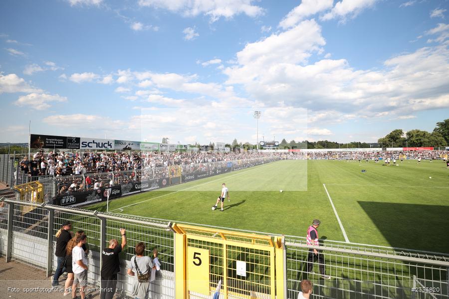 Ausverkauft, Stadion am Schönbusch, Aschaffenburg, 05.07.2022, DFL, BFV, sport, action, Fussball, Juli 2022, Saison 2022/2023, Bundesliga, Regionalliga Bayern, Testspiel, Landesfreundschaftsspiele, SGE, SVA, Eintracht Frankfurt, SV Viktoria Aschaffenburg - Bild-ID: 2333820 Ausverkauft, Stadion am Schönbusch, Aschaffenburg, 05.07.2022, DFL, BFV, sport, action, Fussball, Juli 2022, Saison 2022/2023, Bundesliga, Regionalliga Bayern, Testspiel, Landesfreundschaftsspiele, SGE, SVA, Eintracht Frankfurt, SV Viktoria Aschaffenburg - Bild-ID: 2333820