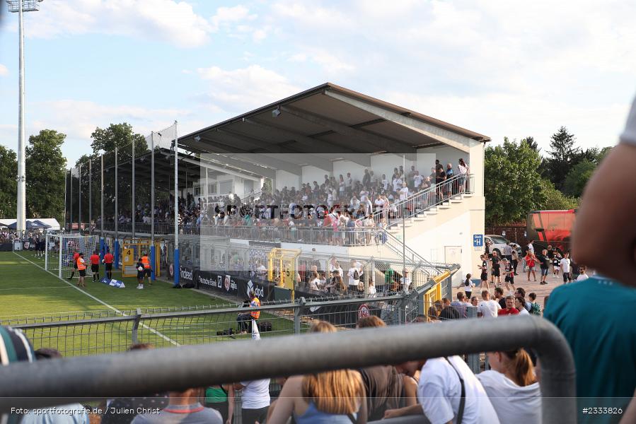 Stadion Umlauf, Impressionen, Stadion am Schönbusch, Aschaffenburg, 05.07.2022, DFL, BFV, sport, action, Fussball, Juli 2022, Saison 2022/2023, Bundesliga, Regionalliga Bayern, Testspiel, Landesfreundschaftsspiele, SGE, SVA, Eintracht Frankfurt, SV Viktoria Aschaffenburg - Bild-ID: 2333826