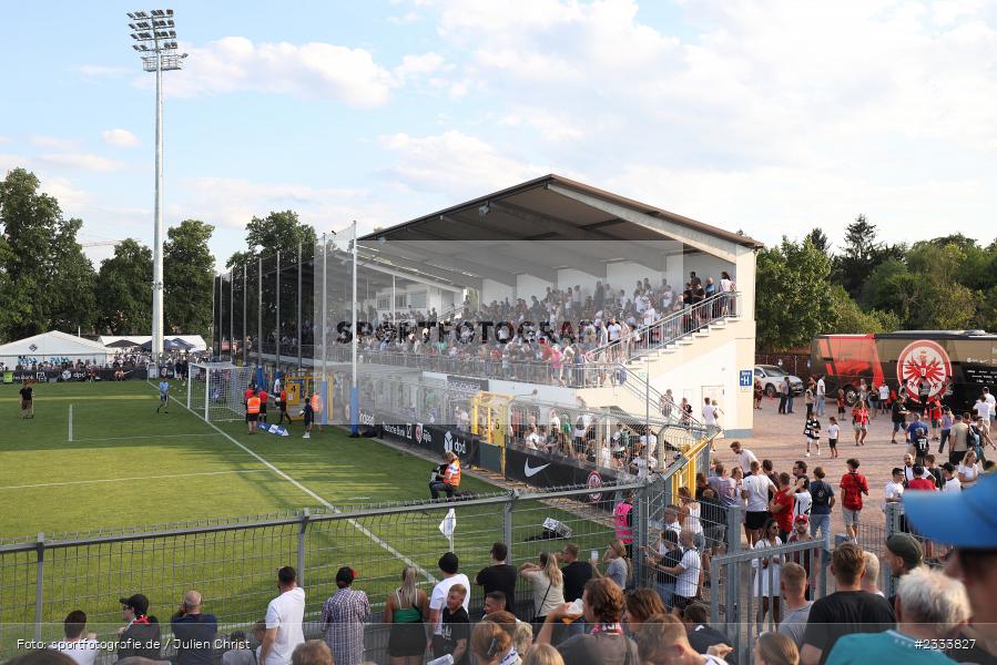 Stadion Umlauf, Impressionen, Stadion am Schönbusch, Aschaffenburg, 05.07.2022, DFL, BFV, sport, action, Fussball, Juli 2022, Saison 2022/2023, Bundesliga, Regionalliga Bayern, Testspiel, Landesfreundschaftsspiele, SGE, SVA, Eintracht Frankfurt, SV Viktoria Aschaffenburg - Bild-ID: 2333827 Stadion Umlauf, Impressionen, Stadion am Schönbusch, Aschaffenburg, 05.07.2022, DFL, BFV, sport, action, Fussball, Juli 2022, Saison 2022/2023, Bundesliga, Regionalliga Bayern, Testspiel, Landesfreundschaftsspiele, SGE, SVA, Eintracht Frankfurt, SV Viktoria Aschaffenburg - Bild-ID: 2333827