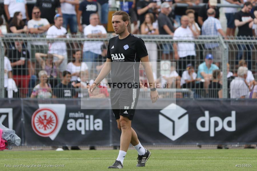 Nico Wegmann, Stadion am Schönbusch, Aschaffenburg, 05.07.2022, DFL, BFV, sport, action, Fussball, Juli 2022, Saison 2022/2023, Bundesliga, Regionalliga Bayern, Testspiel, Landesfreundschaftsspiele, SGE, SVA, Eintracht Frankfurt, SV Viktoria Aschaffenburg - Bild-ID: 2333830 Nico Wegmann, Stadion am Schönbusch, Aschaffenburg, 05.07.2022, DFL, BFV, sport, action, Fussball, Juli 2022, Saison 2022/2023, Bundesliga, Regionalliga Bayern, Testspiel, Landesfreundschaftsspiele, SGE, SVA, Eintracht Frankfurt, SV Viktoria Aschaffenburg - Bild-ID: 2333830
