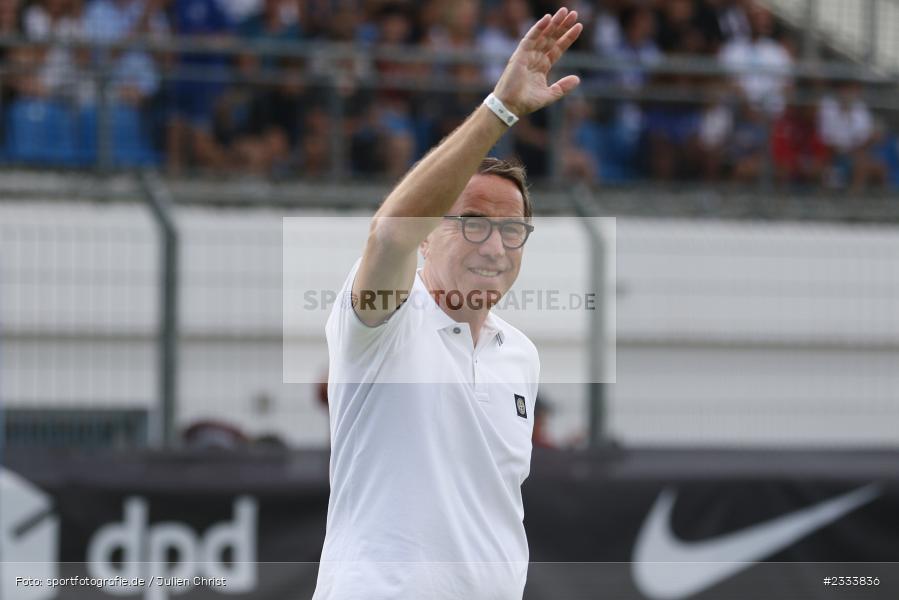 Helmut Kraft, Stadion am Schönbusch, Aschaffenburg, 05.07.2022, DFL, BFV, sport, action, Fussball, Juli 2022, Saison 2022/2023, Bundesliga, Regionalliga Bayern, Testspiel, Landesfreundschaftsspiele, SGE, SVA, Eintracht Frankfurt, SV Viktoria Aschaffenburg - Bild-ID: 2333836 Helmut Kraft, Stadion am Schönbusch, Aschaffenburg, 05.07.2022, DFL, BFV, sport, action, Fussball, Juli 2022, Saison 2022/2023, Bundesliga, Regionalliga Bayern, Testspiel, Landesfreundschaftsspiele, SGE, SVA, Eintracht Frankfurt, SV Viktoria Aschaffenburg - Bild-ID: 2333836
