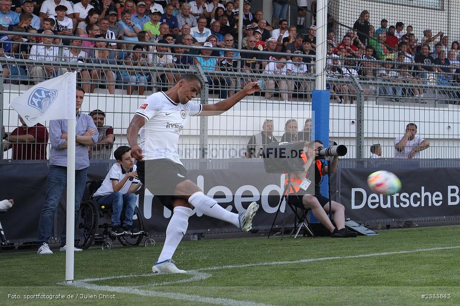 Timothy Chandler, Stadion am Schönbusch, Aschaffenburg, 05.07.2022, DFL, BFV, sport, action, Fussball, Juli 2022, Saison 2022/2023, Bundesliga, Regionalliga Bayern, Testspiel, Landesfreundschaftsspiele, SGE, SVA, Eintracht Frankfurt, SV Viktoria Aschaffenburg - Bild-ID: 2333843 Timothy Chandler, Stadion am Schönbusch, Aschaffenburg, 05.07.2022, DFL, BFV, sport, action, Fussball, Juli 2022, Saison 2022/2023, Bundesliga, Regionalliga Bayern, Testspiel, Landesfreundschaftsspiele, SGE, SVA, Eintracht Frankfurt, SV Viktoria Aschaffenburg - Bild-ID: 2333843