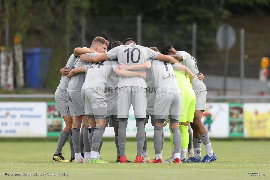 Mannschaftskreis, Schömig-Digitaldruck-Arena, Rimpar, 06.07.2022, BFV, sport, action, Fussball, Juli 2022, Saison 2022/2023, Bayernliga Nord, Landesliga Nordwest, Testspiel, Landesfreundschaftsspiele, WFV, ASV, Würzburger FV, ASV Rimpar - Bild-ID: 2333846