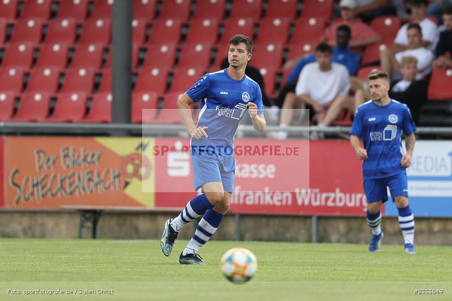 Louis Reinhart, Schömig-Digitaldruck-Arena, Rimpar, 06.07.2022, BFV, sport, action, Fussball, Juli 2022, Saison 2022/2023, Bayernliga Nord, Landesliga Nordwest, Testspiel, Landesfreundschaftsspiele, WFV, ASV, Würzburger FV, ASV Rimpar - Bild-ID: 2333849