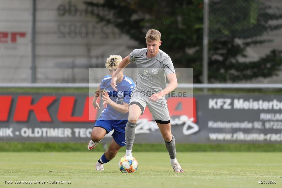 Adrian Winter, Schömig-Digitaldruck-Arena, Rimpar, 06.07.2022, BFV, sport, action, Fussball, Juli 2022, Saison 2022/2023, Bayernliga Nord, Landesliga Nordwest, Testspiel, Landesfreundschaftsspiele, WFV, ASV, Würzburger FV, ASV Rimpar - Bild-ID: 2333866
