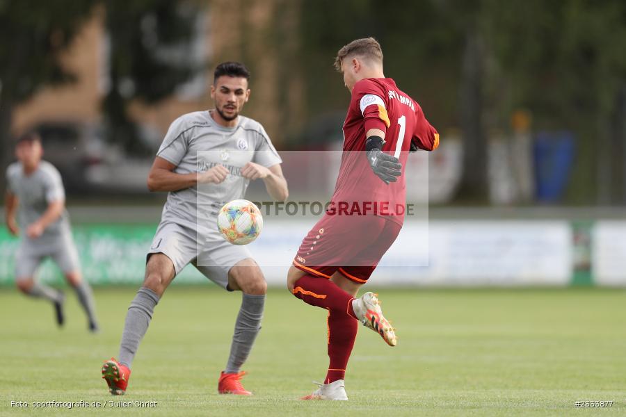 Robin Michel, Schömig-Digitaldruck-Arena, Rimpar, 06.07.2022, BFV, sport, action, Fussball, Juli 2022, Saison 2022/2023, Bayernliga Nord, Landesliga Nordwest, Testspiel, Landesfreundschaftsspiele, WFV, ASV, Würzburger FV, ASV Rimpar - Bild-ID: 2333877