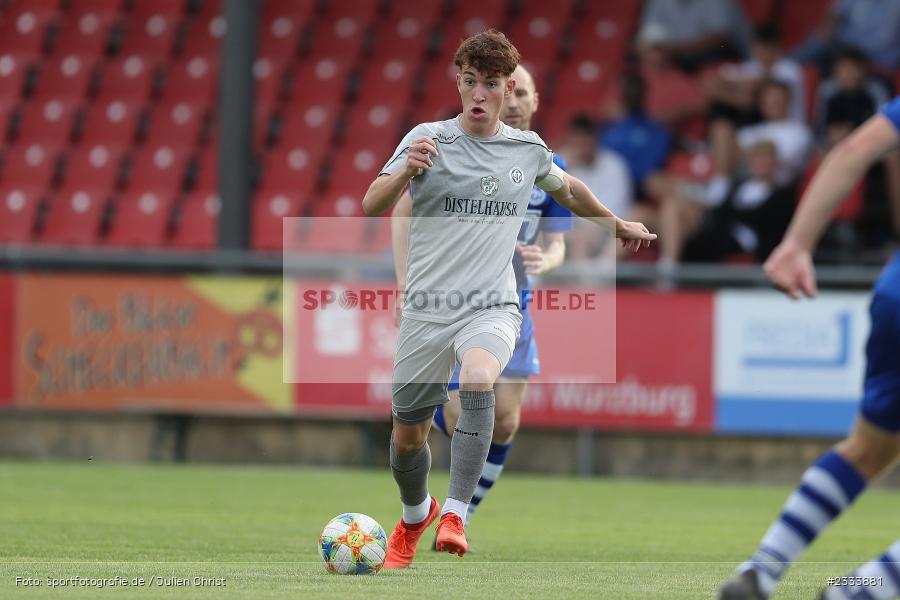 Simon Schäffer, Schömig-Digitaldruck-Arena, Rimpar, 06.07.2022, BFV, sport, action, Fussball, Juli 2022, Saison 2022/2023, Bayernliga Nord, Landesliga Nordwest, Testspiel, Landesfreundschaftsspiele, WFV, ASV, Würzburger FV, ASV Rimpar - Bild-ID: 2333881