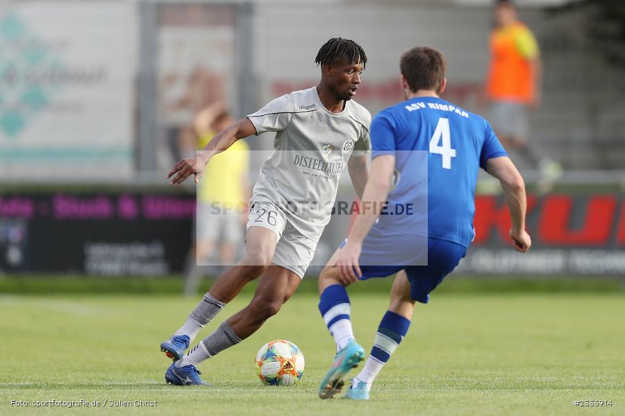 Essa Ganes, Schömig-Digitaldruck-Arena, Rimpar, 06.07.2022, BFV, sport, action, Fussball, Juli 2022, Saison 2022/2023, Bayernliga Nord, Landesliga Nordwest, Testspiel, Landesfreundschaftsspiele, WFV, ASV, Würzburger FV, ASV Rimpar - Bild-ID: 2333914