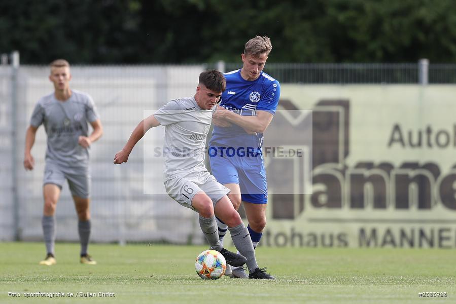 Laurin Thein, Schömig-Digitaldruck-Arena, Rimpar, 06.07.2022, BFV, sport, action, Fussball, Juli 2022, Saison 2022/2023, Bayernliga Nord, Landesliga Nordwest, Testspiel, Landesfreundschaftsspiele, WFV, ASV, Würzburger FV, ASV Rimpar - Bild-ID: 2333923