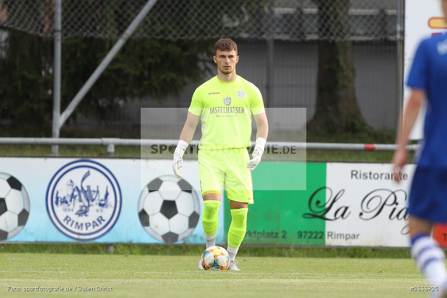 Julian Schmidt, Schömig-Digitaldruck-Arena, Rimpar, 06.07.2022, BFV, sport, action, Fussball, Juli 2022, Saison 2022/2023, Bayernliga Nord, Landesliga Nordwest, Testspiel, Landesfreundschaftsspiele, WFV, ASV, Würzburger FV, ASV Rimpar - Bild-ID: 2333925
