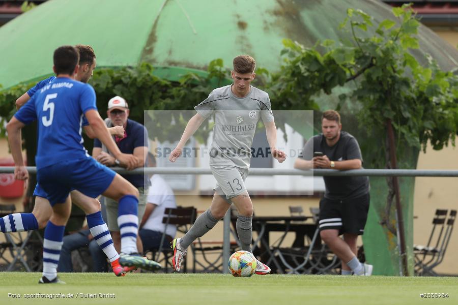 Constantin Schmitt, Schömig-Digitaldruck-Arena, Rimpar, 06.07.2022, BFV, sport, action, Fussball, Juli 2022, Saison 2022/2023, Bayernliga Nord, Landesliga Nordwest, Testspiel, Landesfreundschaftsspiele, WFV, ASV, Würzburger FV, ASV Rimpar - Bild-ID: 2333934