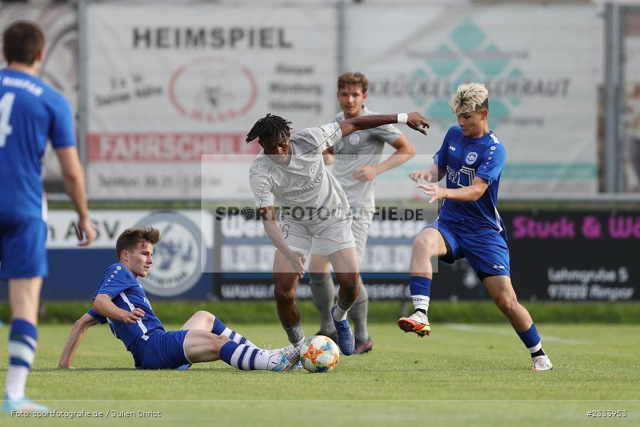 Essa Ganes, Schömig-Digitaldruck-Arena, Rimpar, 06.07.2022, BFV, sport, action, Fussball, Juli 2022, Saison 2022/2023, Bayernliga Nord, Landesliga Nordwest, Testspiel, Landesfreundschaftsspiele, WFV, ASV, Würzburger FV, ASV Rimpar - Bild-ID: 2333953