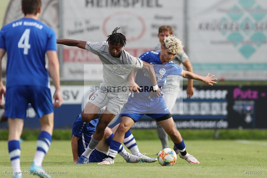 Essa Ganes, Schömig-Digitaldruck-Arena, Rimpar, 06.07.2022, BFV, sport, action, Fussball, Juli 2022, Saison 2022/2023, Bayernliga Nord, Landesliga Nordwest, Testspiel, Landesfreundschaftsspiele, WFV, ASV, Würzburger FV, ASV Rimpar - Bild-ID: 2333955