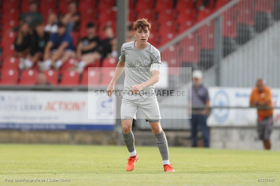 Simon Schäffer, Schömig-Digitaldruck-Arena, Rimpar, 06.07.2022, BFV, sport, action, Fussball, Juli 2022, Saison 2022/2023, Bayernliga Nord, Landesliga Nordwest, Testspiel, Landesfreundschaftsspiele, WFV, ASV, Würzburger FV, ASV Rimpar - Bild-ID: 2333967