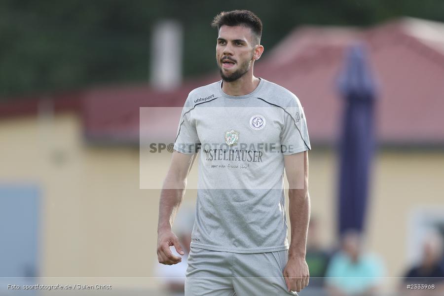 Triandafil Ceraj, Schömig-Digitaldruck-Arena, Rimpar, 06.07.2022, BFV, sport, action, Fussball, Juli 2022, Saison 2022/2023, Bayernliga Nord, Landesliga Nordwest, Testspiel, Landesfreundschaftsspiele, WFV, ASV, Würzburger FV, ASV Rimpar - Bild-ID: 2333968