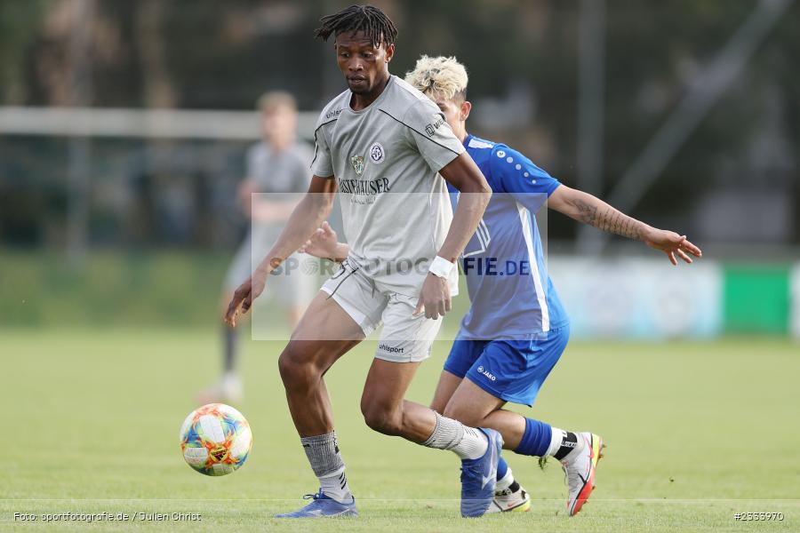 Essa Ganes, Schömig-Digitaldruck-Arena, Rimpar, 06.07.2022, BFV, sport, action, Fussball, Juli 2022, Saison 2022/2023, Bayernliga Nord, Landesliga Nordwest, Testspiel, Landesfreundschaftsspiele, WFV, ASV, Würzburger FV, ASV Rimpar - Bild-ID: 2333970