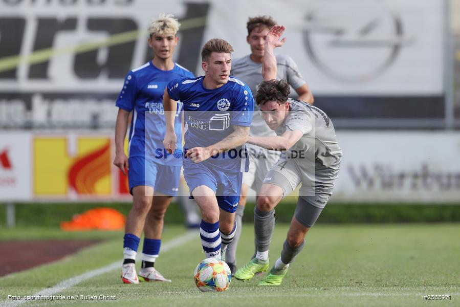 Sandro Kramosch, Schömig-Digitaldruck-Arena, Rimpar, 06.07.2022, BFV, sport, action, Fussball, Juli 2022, Saison 2022/2023, Bayernliga Nord, Landesliga Nordwest, Testspiel, Landesfreundschaftsspiele, WFV, ASV, Würzburger FV, ASV Rimpar - Bild-ID: 2333971