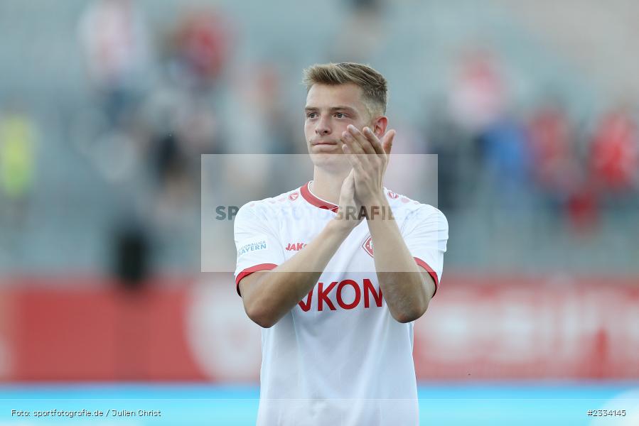 Franz Helmer, FLYERALARM Arena, Würzburg, 15.07.2022, BFV, sport, action, Fussball, Juli 2022, Saison 2022/2023, Regionalliga Bayern, SpVgg Hankofen-Hailing, FC Würzburger Kickers - Bild-ID: 2334145