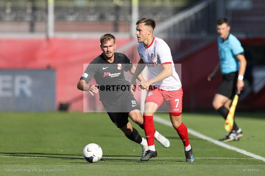 Thomas Haas, FLYERALARM Arena, Würzburg, 15.07.2022, BFV, sport, action, Fussball, Juli 2022, Saison 2022/2023, Regionalliga Bayern, SpVgg Hankofen-Hailing, FC Würzburger Kickers - Bild-ID: 2334156