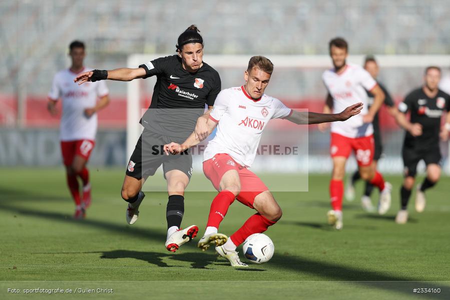 Marius Wegmann, FLYERALARM Arena, Würzburg, 15.07.2022, BFV, sport, action, Fussball, Juli 2022, Saison 2022/2023, Regionalliga Bayern, SpVgg Hankofen-Hailing, FC Würzburger Kickers - Bild-ID: 2334160