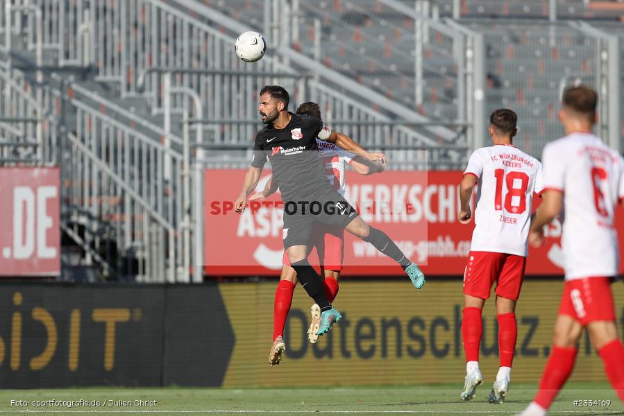 Daniel Hofer, FLYERALARM Arena, Würzburg, 15.07.2022, BFV, sport, action, Fussball, Juli 2022, Saison 2022/2023, Regionalliga Bayern, SpVgg Hankofen-Hailing, FC Würzburger Kickers - Bild-ID: 2334169 Daniel Hofer, FLYERALARM Arena, Würzburg, 15.07.2022, BFV, sport, action, Fussball, Juli 2022, Saison 2022/2023, Regionalliga Bayern, SpVgg Hankofen-Hailing, FC Würzburger Kickers - Bild-ID: 2334169