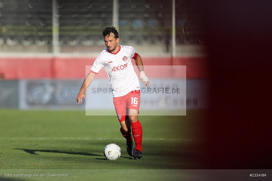 Peter Kurzweg, FLYERALARM Arena, Würzburg, 15.07.2022, BFV, sport, action, Fussball, Juli 2022, Saison 2022/2023, Regionalliga Bayern, SpVgg Hankofen-Hailing, FC Würzburger Kickers - Bild-ID: 2334189