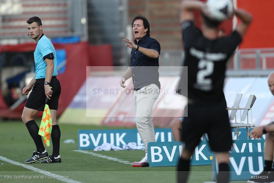 Heribert Ketterl, FLYERALARM Arena, Würzburg, 15.07.2022, BFV, sport, action, Fussball, Juli 2022, Saison 2022/2023, Regionalliga Bayern, SpVgg Hankofen-Hailing, FC Würzburger Kickers - Bild-ID: 2334224 Heribert Ketterl, FLYERALARM Arena, Würzburg, 15.07.2022, BFV, sport, action, Fussball, Juli 2022, Saison 2022/2023, Regionalliga Bayern, SpVgg Hankofen-Hailing, FC Würzburger Kickers - Bild-ID: 2334224