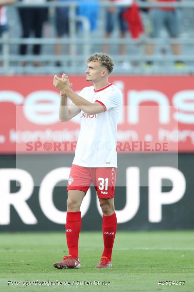 Tim Littmann, FLYERALARM Arena, Würzburg, 15.07.2022, BFV, sport, action, Fussball, Juli 2022, Saison 2022/2023, Regionalliga Bayern, SpVgg Hankofen-Hailing, FC Würzburger Kickers - Bild-ID: 2334237 Tim Littmann, FLYERALARM Arena, Würzburg, 15.07.2022, BFV, sport, action, Fussball, Juli 2022, Saison 2022/2023, Regionalliga Bayern, SpVgg Hankofen-Hailing, FC Würzburger Kickers - Bild-ID: 2334237