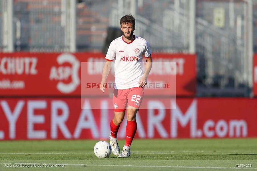Daniel Hägele, FLYERALARM Arena, Würzburg, 15.07.2022, BFV, sport, action, Fussball, Juli 2022, Saison 2022/2023, Regionalliga Bayern, SpVgg Hankofen-Hailing, FC Würzburger Kickers - Bild-ID: 2334278 Daniel Hägele, FLYERALARM Arena, Würzburg, 15.07.2022, BFV, sport, action, Fussball, Juli 2022, Saison 2022/2023, Regionalliga Bayern, SpVgg Hankofen-Hailing, FC Würzburger Kickers - Bild-ID: 2334278
