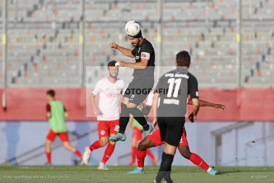 Daniel Hofer, FLYERALARM Arena, Würzburg, 15.07.2022, BFV, sport, action, Fussball, Juli 2022, Saison 2022/2023, Regionalliga Bayern, SpVgg Hankofen-Hailing, FC Würzburger Kickers - Bild-ID: 2334287 Daniel Hofer, FLYERALARM Arena, Würzburg, 15.07.2022, BFV, sport, action, Fussball, Juli 2022, Saison 2022/2023, Regionalliga Bayern, SpVgg Hankofen-Hailing, FC Würzburger Kickers - Bild-ID: 2334287