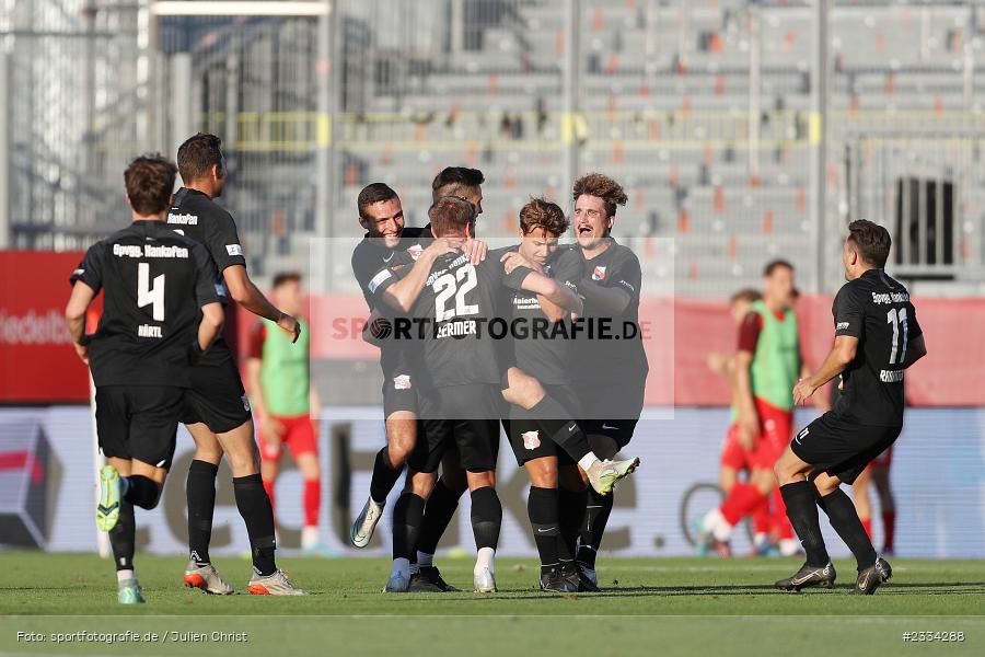 Torjubel, Tobias Lermer, FLYERALARM Arena, Würzburg, 15.07.2022, BFV, sport, action, Fussball, Juli 2022, Saison 2022/2023, Regionalliga Bayern, SpVgg Hankofen-Hailing, FC Würzburger Kickers - Bild-ID: 2334288 Torjubel, Tobias Lermer, FLYERALARM Arena, Würzburg, 15.07.2022, BFV, sport, action, Fussball, Juli 2022, Saison 2022/2023, Regionalliga Bayern, SpVgg Hankofen-Hailing, FC Würzburger Kickers - Bild-ID: 2334288