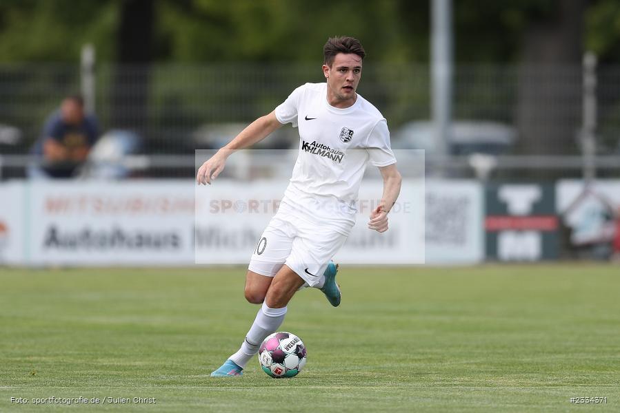 Jan Martin, Sportgelände in der Au, Karlburg, 16.07.2022, BFV, sport, action, Fussball, Juli 2022, Saison 2022/2023, Landesliga Nordwest, TGH, TSV, TG Höchberg, TSV Karlburg - Bild-ID: 2334371