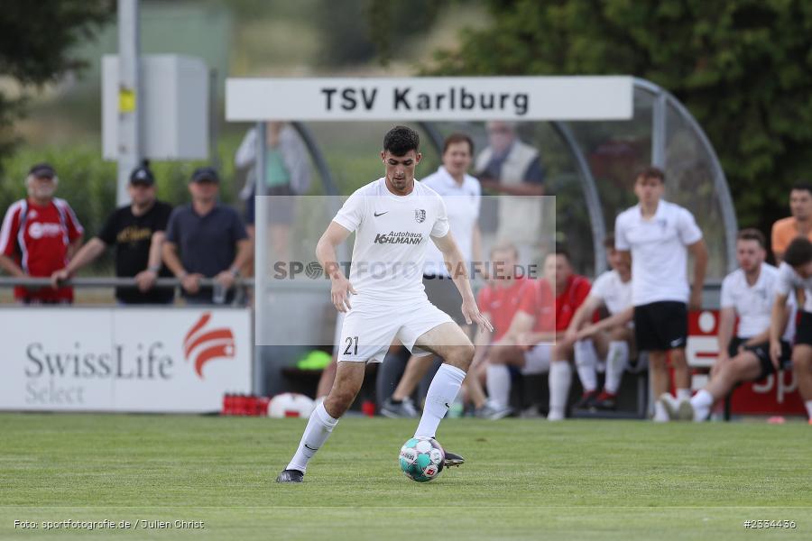 Max Lambrecht, Sportgelände in der Au, Karlburg, 16.07.2022, BFV, sport, action, Fussball, Juli 2022, Saison 2022/2023, Landesliga Nordwest, TGH, TSV, TG Höchberg, TSV Karlburg - Bild-ID: 2334436 Max Lambrecht, Sportgelände in der Au, Karlburg, 16.07.2022, BFV, sport, action, Fussball, Juli 2022, Saison 2022/2023, Landesliga Nordwest, TGH, TSV, TG Höchberg, TSV Karlburg - Bild-ID: 2334436