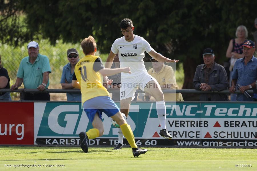 Max Lambrecht, Sportgelände in der Au, Karlburg, 16.07.2022, BFV, sport, action, Fussball, Juli 2022, Saison 2022/2023, Landesliga Nordwest, TGH, TSV, TG Höchberg, TSV Karlburg - Bild-ID: 2334443 Max Lambrecht, Sportgelände in der Au, Karlburg, 16.07.2022, BFV, sport, action, Fussball, Juli 2022, Saison 2022/2023, Landesliga Nordwest, TGH, TSV, TG Höchberg, TSV Karlburg - Bild-ID: 2334443